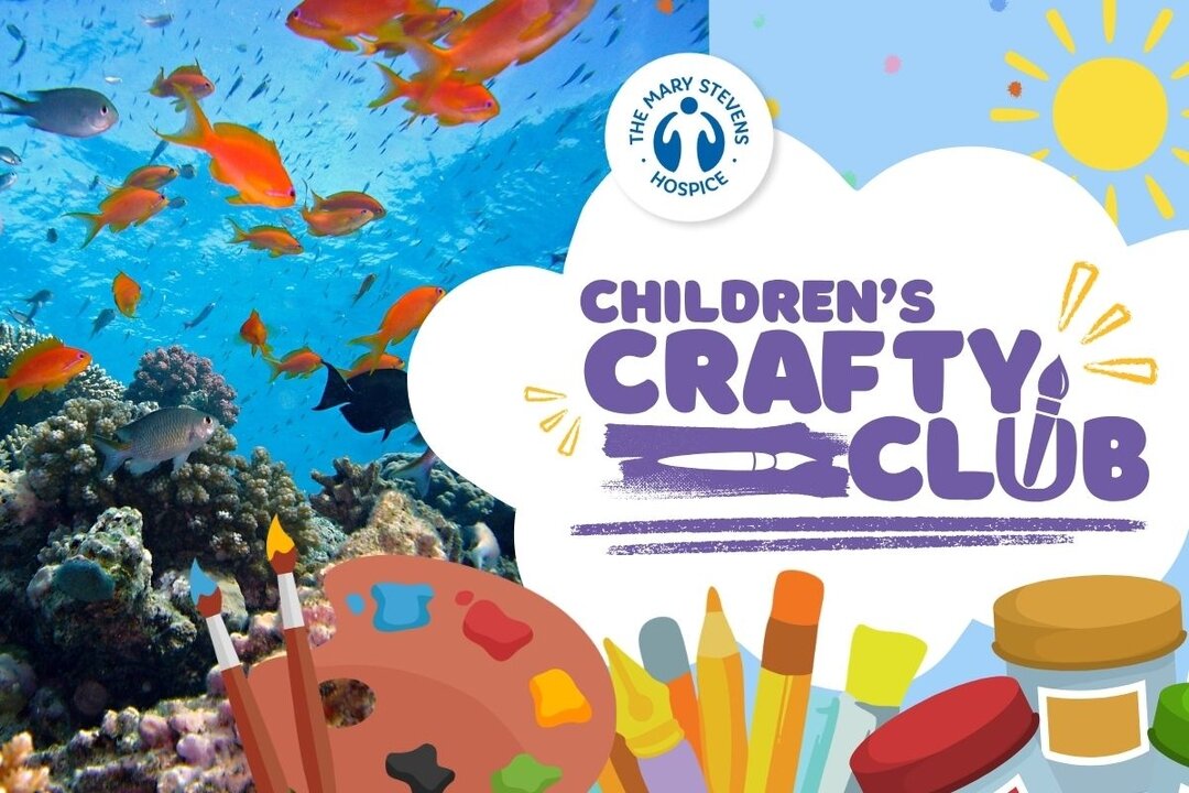 The Mary Stevens Hospice - Children's Crafty Club - Sea creature bowls and scallop shells