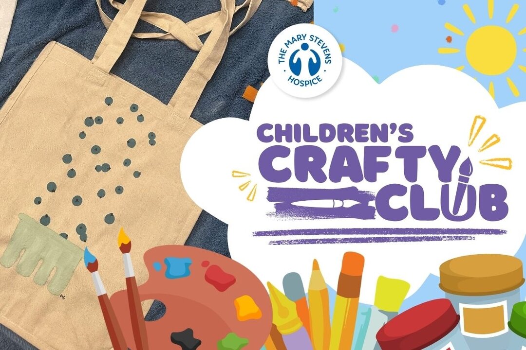 The Mary Stevens Hospice - Children's Crafty Club - Summer tote bags and keyrings
