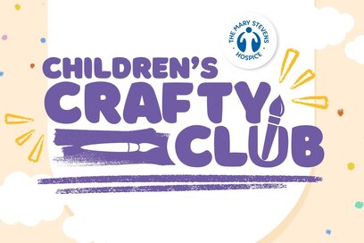 Children's Crafty Club logo in purple