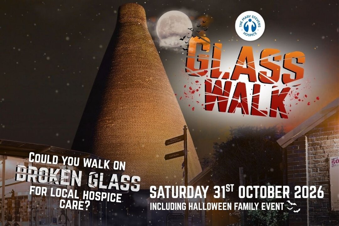 walk on broken glass for hospice care