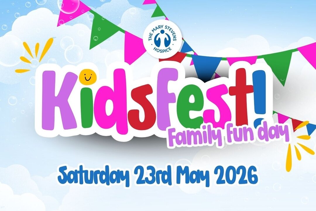 'kidsfest family fun day' graphic with bubbles