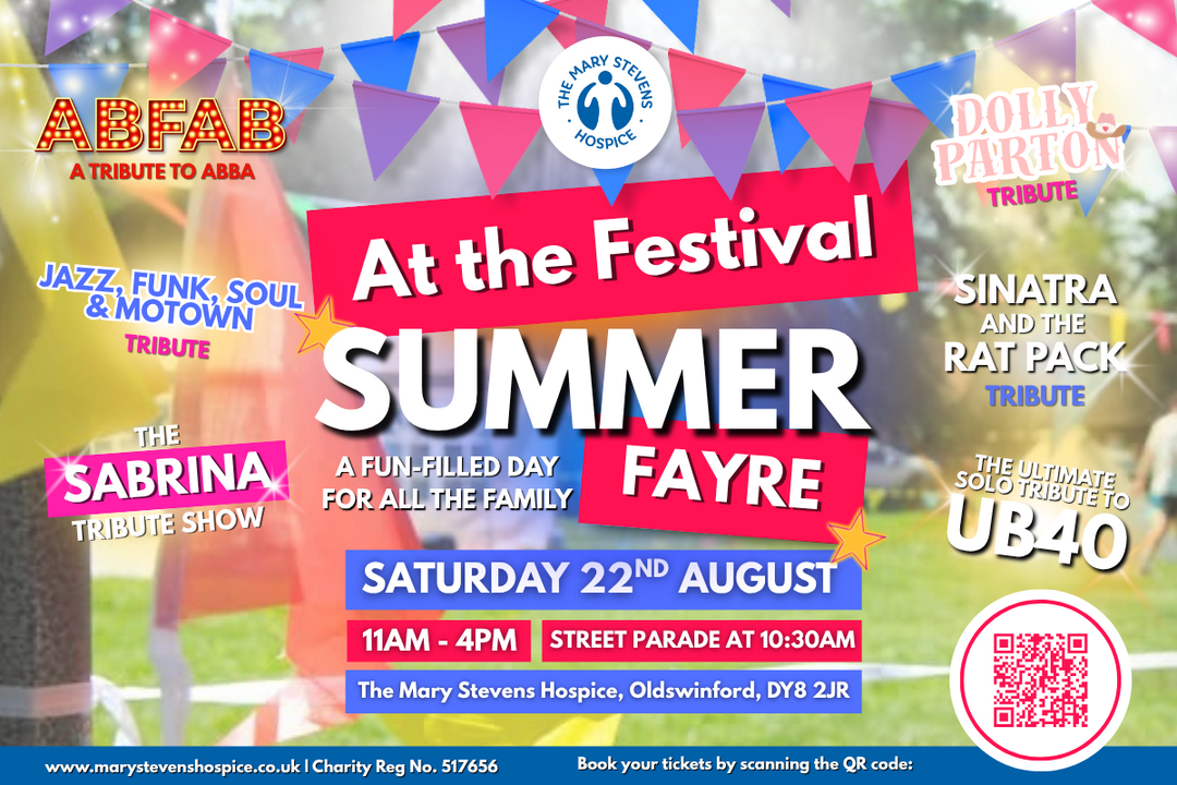 The Mary Stevens Hospice - At the Festival: Summer Fayre 2026