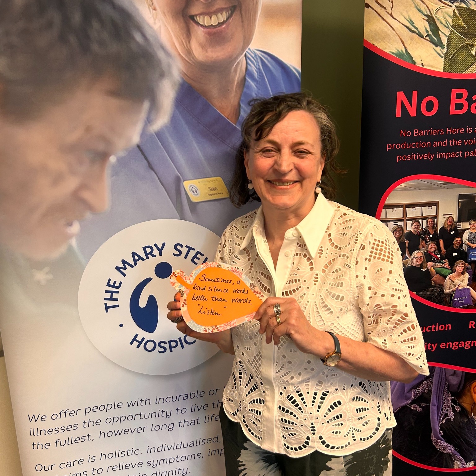 Kathryn Mannix at the hospice